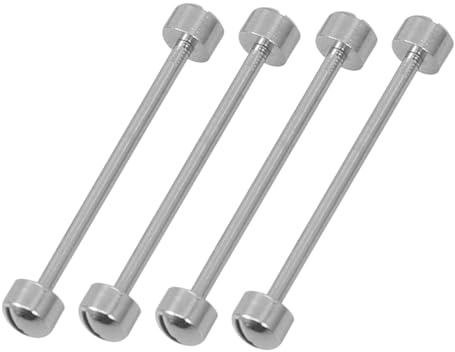 ibasenice Kit de Réparation de Montre pour Usage Professionnel et Personnel 4pcs en Acier Argenté Tiges à Vis Universelles de 20mm Outil Facile à Utiliser pour Bracelet et Cornes