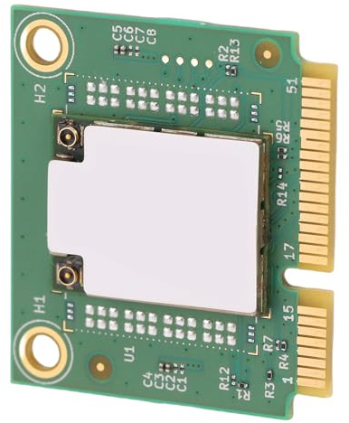 SUNGOOYUE Tarjeta PCIe WiFi, WiFi 6E Tarjeta Inalámbrica PCIe Bluetooth 5.3 Tri-Band 6GBPS Adaptador de Red 2.4G 5G 6G Hz con Cifrado WPA3 para PC de Escritorio y Portátil