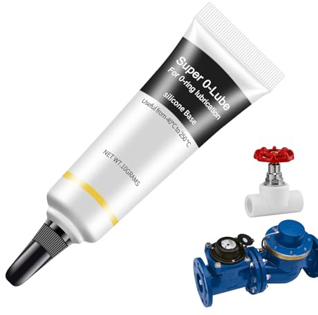 Grease - Graisse Silicone Pour La Plomberie, La Lubrification Des Filtres À Eau Et Des Vannes À Joints Toriques, Longue Durée, Sécurité Alimentaire | Robinetterie, Lave-linge, Protection Joint,