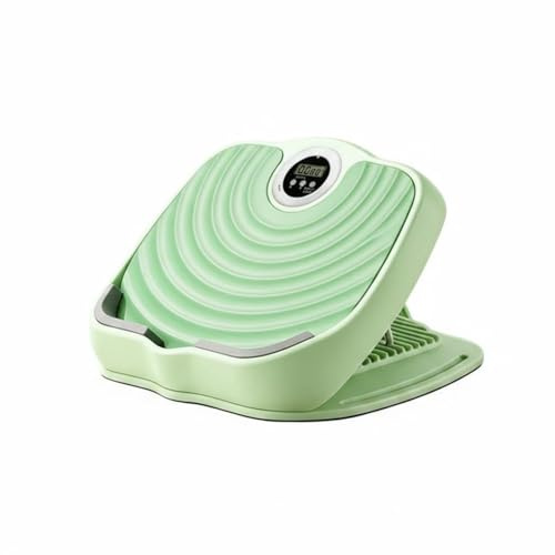 B Baosity Équipement d'Étirement des Jambes Planche d'Inclinaison Étireur de Mollets Étireur de Voûte Plantaire Appareil d'Assouplissement Réglable Angle, Vert Frais, Modèle Minuteur