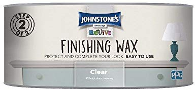 Johnstone's - Upcycling Finishing Wax - Clear - 500ml | Smooth Finish, Topcoat for Johnstone's Furniture & Metallic Paint, Cloth Application, Scratch Resistant, Tough & Protective