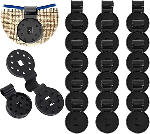 JOYSAND 100 Pack Shade Cloth Clips, Sun Shade Net Clip, Fabric Clips, Round Plastic Heavy Duty Lock Grip for Anti Bird Netting, Gardening & Windproof Awning Clamp