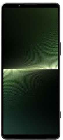Sony Xperia 1 V Grün - 16,5 cm (6,5 Zoll) 21:9 Wide 4K HDR OLED - 120Hz Bildwiederholrate - Dreifachobjektiv (mit Next Gen Sensor & ZEISS) - 3,5-mm-Audiobuchse - Android 13 - SIM-frei - Dual SIM