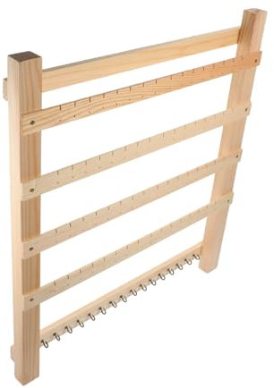 Cabilock Support De Rangement Pour Boucles Doreilles Présentoir En Bois Pour Bijoux Suspension Murale Organisateur De Rangement Pour Boucles Doreilles