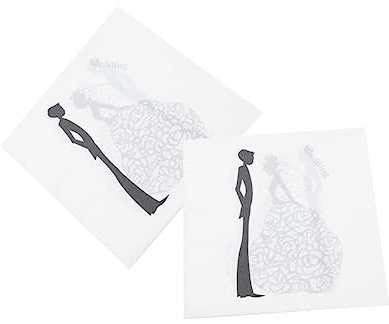 HAPINARY 100 Stücke Bedruckte Papier Servietten Hochzeit Party Dekoration Tissue Versorgung Für Tisch Dekoration Einfach Und Farbenfroh