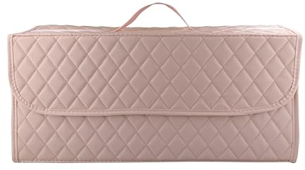 KonGnY Auto Kofferraumtasche Organizer Aufbewahrungsbox, Folding Box für Picknicks, Camping, Outdoor Sport und Lagerung (Rosa)
