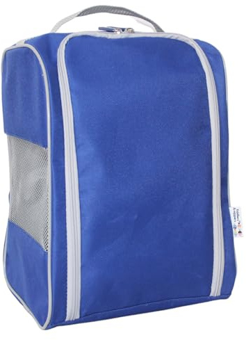 Tiddler Stiefeltasche | Kinder Mehrzwecktasche | Gummistiefel Aufbewahrungstasche für Kinder & Erwachsene Perfekt für schlammige Gummistiefel, Fußballschuhe, Schuhe & mehr, Farbe: Blau, H 33cm / W