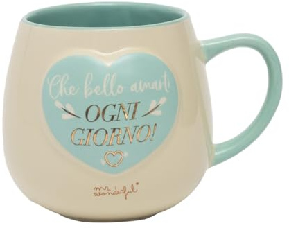 Mr. Wonderful WOA2401370IT - Taza de cerámica que te encantará cada día