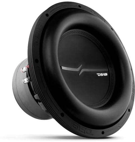 KIT-Set FÜR DS 18 ZXI12.4D 1 30 cm 300 mm 12 Subwoofer, 1000 Watt rms und 2000 Watt max, Doppelspule 4 + 4 Ohm, Empfindlichkeit 89,2 db spl, für Auto, 1 Stück