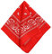 Tough Headwear Großes Bandana Tuch - Halstuch Herren und Damen - Kopftuch Nickituch für Männer und Frauen - Halstuch Cowboy Paisley Pirat - Dreieckstuch versch. Farben