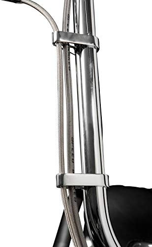 Highway Hawk Throttle Cable Clamp for Single Cable Carbon Look