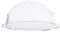 HMF 46710 Halbkugel aus Acryl mit Krempe, DIY Acrylhaube | Ø 10 cm | Transparent