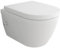 Alpenberger Dusch WC Set | Wand WC Spülrandlos mit Nano | WC Sitz mit Absenkautomatik | Moderne Toilette mit Bidet Funktion | Kloschüssel mit Armatur für Intimdusche | Passend Geberit (Almeira 8250 U)