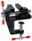 Mesee Universal Mini Table Bench Vice Small Walnut Clamps Workbench Carving Drill Press Clamping Vise for Jewelry Nuclear Watch Repairing DIY Craft Sculpture Clip On Tool - Black