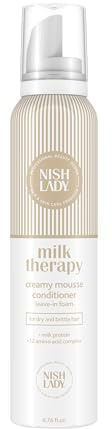 Nishlady Milk Therapy Creamy Mousse Conditioner 200 ml - Acondicionador De Mousse De Leche