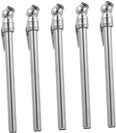 WEKADRIN 5 piezas Medidor de Presión Neumáticos Portátil Bolígrafo de Presión para Coche Resistente y Estructura Duradera para Uso Práctico y Fácil Transporte