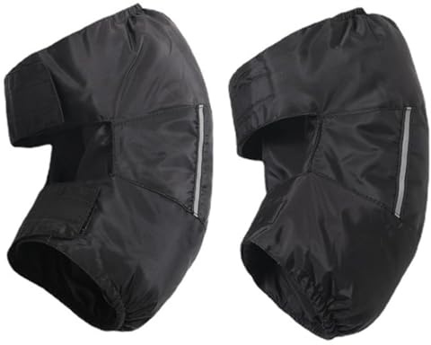 BLUEZY Pierna A Prueba De Viento para Motocicleta, Rodilleras Protectoras Tiras Reflectantes Deslizaderas Moto Accesorios Moto, Cubre Piernas Moto Frio, Térmicas