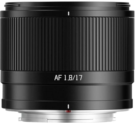TTARTISAN Obiettivo AF 17 mm F1.8 APS-C grandangolare e grande apertura per fotocamera (per Sony E)