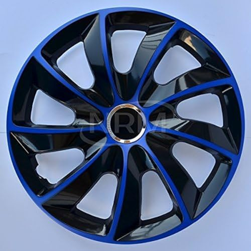 Radzierblende STIG EXTRA schwarz/blau 14 Zoll 4er Set