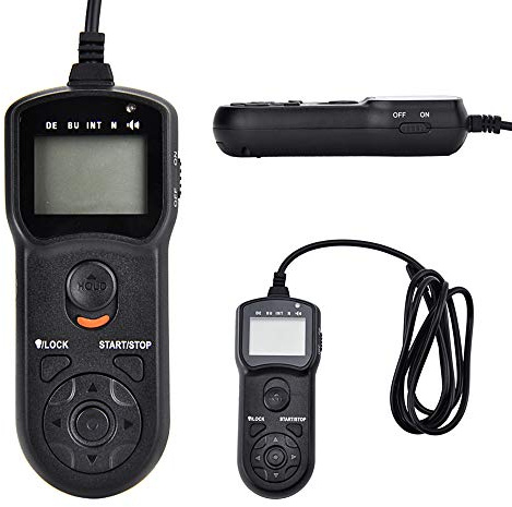 Digital Timer Shutter Release Remote Control Cord for Pentax K-70 KP/Fuji X-S10/X-T200 Replaces Pentax CS-310