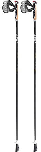 Leki Nordic Walking Pacemaker Lite 65025501 - Bastoncini da passeggio, colore: Rosso/Cielo-Bianco 100