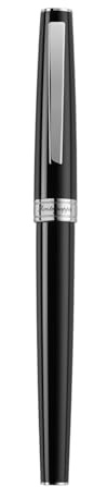 Montegrappa - Kugelschreiber Kollektion Harmonia, Füllfederhalter - Feder M - Medium, Schwar