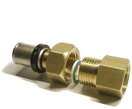 Sanpro Pressfitting Übergangsverschraubung Innengewinde, Größe 26x3 - Gewinde 3/4'