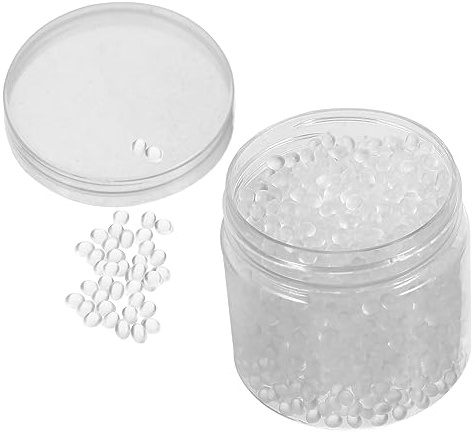 DECORNIJIA DIY Thermoplastic Beads for Crafting Repair Sculpting Reusable Transparent Polymorphs Plastic Pellets Pack for Versatile Projects