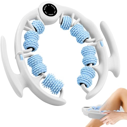 Manuelles Anti-Cellulite Massagegerät mit Abnehmbare Massageköpfe - Manuelles Cellulite Massagerolle mit Griff, Faszienmassagegerät zur Lymphdrainage, Haut Anheben Armen, Oberschenkel, Beine und Gesäß