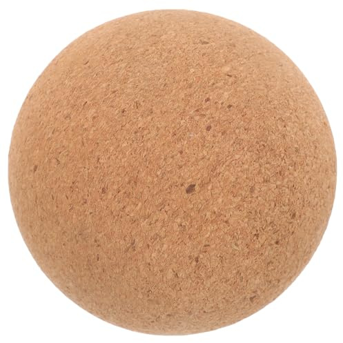 Abaodam Kork Massageball für Nacken und Rücken Leichter Yogaball aus Kork mit Angenehmer Massagewirkung für Gym und Klinik zur Entspannung und Muskelregeneration