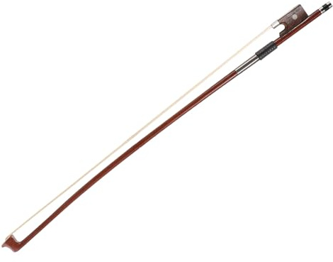 HOMOBABE 1/8 Geigenbogen aus Rosshaar für Violine mit Rotem Sandelholz für Ton und Elastizität Geschenk und Geigenzubehör für Schüler Zufällige Farbe