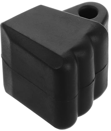 Genérico Accesorios para Patines en línea, Frenos prácticos en Negro con Pastillas Delanteras, Pieza de PVC, Unidad única para Entrenamiento y Patinaje recreativo