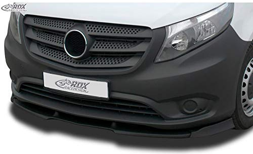 RDX Racedesign RDX Frontspoiler VARIO-X Vito W447 2014+ Frontlippe Front Ansatz Vorne Spoilerlippe, Schwarz, RDFAVX30729