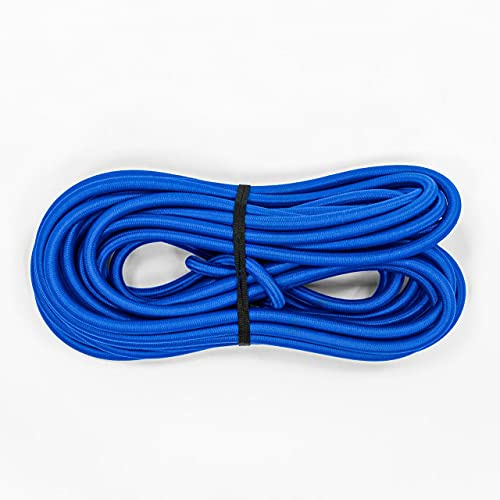 TITAN Bungee Cords / Shock Rope - Strong & Heavy Duty Rope | Multi-Purpose | Multiple Thicknesses & Lengths | Black / White / Blue / Red / Green / Yellow (4mm x 10m, Blue)
