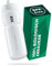 AARON ECO Trinkflasche aus nachhaltigem Zuckerrohr, 750 ml, leicht und auslaufsicher, praktische BPA-freie Wasserflasche für Sport, Fitness, Wandern, Outdoor in weiß