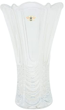Bee Enamel Flower Table Vase Cut Crystal Glass Flute Style Luxury Gift 28