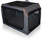 Knuffelwuff Faltbare Hundebox Transportbox mit Aluminiumgestell M 61x46x43cm