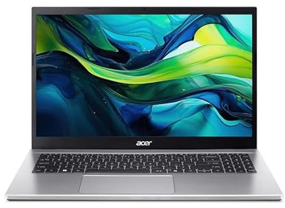 acer Aspire Go 15 AG15-42P-R9KP, Ordenador Portátil 15,6 Full HD LCD (AMD Ryzen 5 5625U, 16 GB RAM, 512 GB SSD, AMD Radeon Graphics, Sin Sistema operativo), Color Plata, Teclado QWERTY Español