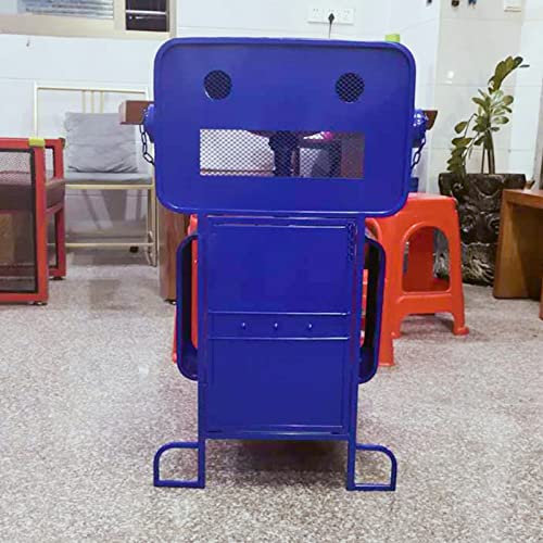 ZARBAILRE Mobile Lavabo Bagno Industriale, Mobile Lavabo Bagno, Cassetti Mobile Lavabo Bagno in Ferro Battuto Stile Industriale (H)