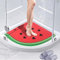BWBIKE Tappetino Doccia Angolare Loofah, Antiscivolo Antimuffa 60 x 60 cm, per Interno Esterno, Tappetino Bagno Settore Lavabile
