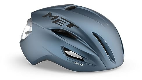 Road Helmet MET Manta MIPS - Navy Silver - M / 56-58cm