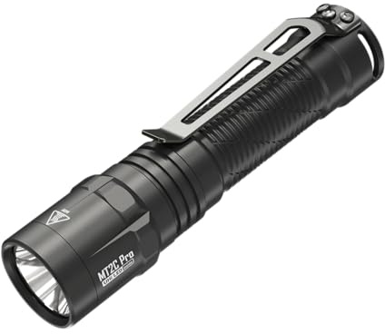 Nitecore MT2C PRO 1800 Lumen USB Wiederaufladbare kompakte taktische LED Taschenlampe bis zu 520 m mit Akku