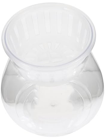 Supvox Kleiner Transparenter Fisch Tank Für Desktop Multifunktionale Zuchtbox Mit Korb Für Goldfische Und Kleine Fische Für Und Wohnungen