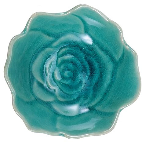 Cabilock Essential Oil Diffuser Flower Shape Dishes Bulk Incense Burner Decor Plate for Ylang Ylang Oils