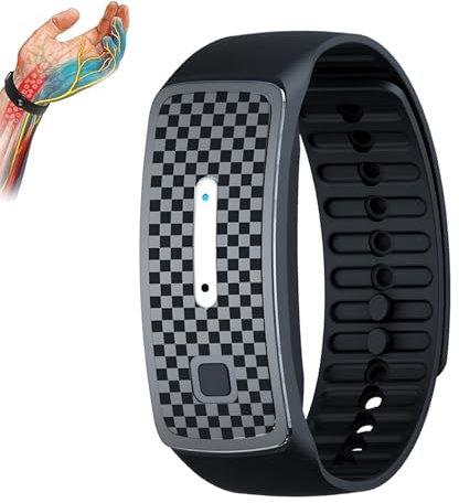 TaimeiMao Pulseras Repelentes de Mosquitos, Pulsera antimosquitos ultrasonido, Pulsera Repelente De Mosquitos Negra, para Adultos Y Niños, Pulsera Repelente De Mosquitos Portátil Al Aire Libre