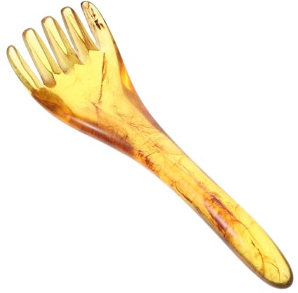 VALICLUD Handheld Kopfhaut Massagebürste Ergonomisches Massagegerät zur Kopfhautpflege Fördert die Durchblutung Sanfte Anwendung für Entspannende Kopfhautmassage und für Selbstpflege