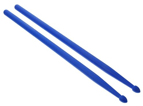SUPVOX Baquetas de Nailon Antideslizantes para Batería y Percusión, Reduce Fatiga de Muñeca, Ideales para Práctica y Escenario