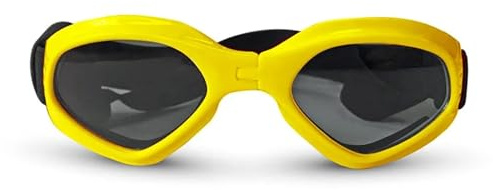 Hundglasögon, retro hundglasögon veck husdjur hund glasögon vackra solglasögon reflektion öga användning för liten katt foton produkter (gul)