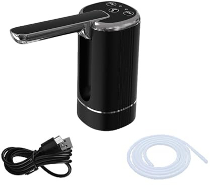 mophrati Touchless Drink Dispenser With Noise Reduction Technology ABS Water Dispenser With Tap Water Cooler Pump, black