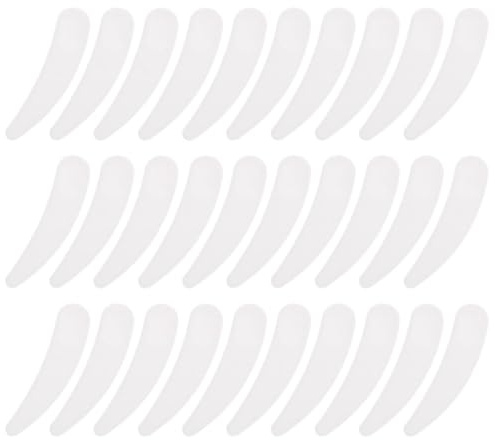 Cuchara para Mascarilla Facial 100 Piezas, Ligera y Fácil de Limpiar | PP, Lociones y Cremas de Ojos, Frascos de Varios Tamaños, Espátula Cosmética Profesional, Herramienta de Maquillaje